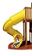 Turbo Tube Slide - Yellow