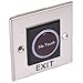UHPPOTE RF Infrared None Touch Exit Button with LED Back Light for Access Control Square Type