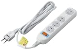ヤザワ 節電タップ SHM412WHの画像