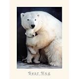 Bear Hug Art Print Art Poster Print by Rick Egan, 18x24