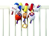 MVP Plush Stroller Coil Activity Toy