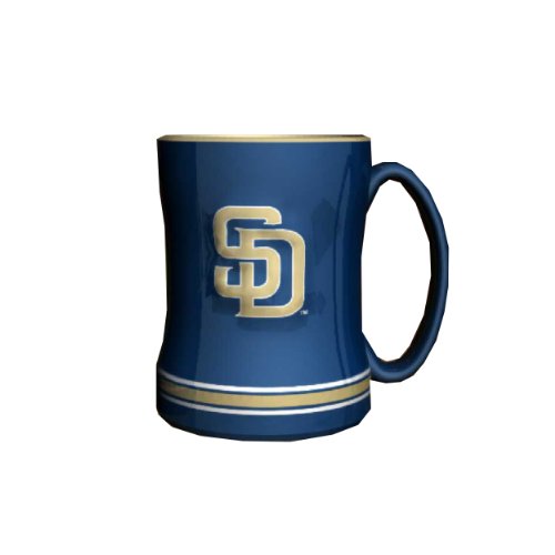 MLB San Diego Padres Boelter Boxed Relief Sculpted Mug