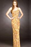 Embellished One Shoulder Gowns by Mikael Aghal