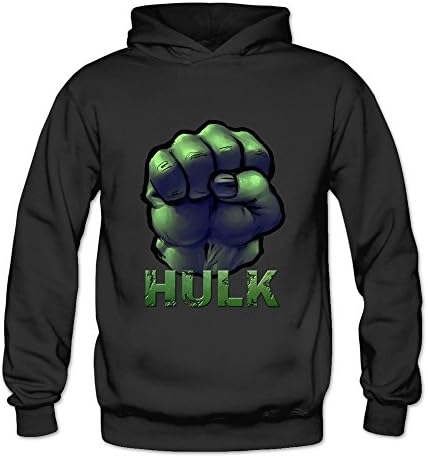 IHoo Women Hulk Marvel Illuminati Hoodie Black L