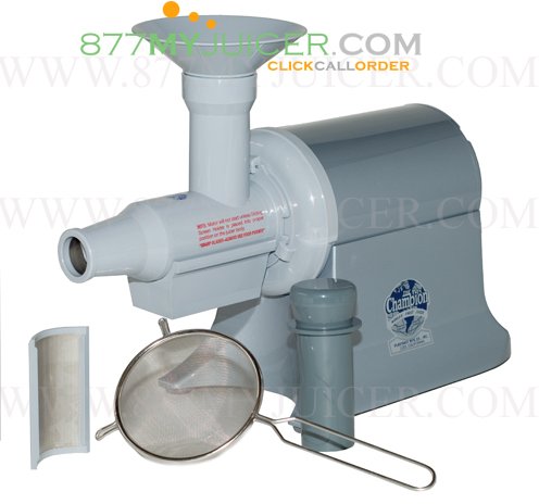Champion Commercial Juicer Open-Box - Almond