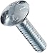 Zinc Plated Steel Carriage Bolt, Oval Head, 5/16"-18, 2-1/4" Length (Pack of 5)