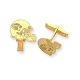 14K Arizona Cardinals Helmet Cuff Links