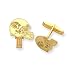 14K Arizona Cardinals Helmet Cuff Links