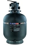 Jacuzzi Laser 19" Inch Above Ground Swimming Pool Sand Filter w/7-Way Valve