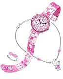[フリック フラック]FLIK FLAK 腕時計 Bunny BIJOUX バニー・ビジュー ZFTB008 キッズサイズ 腕回り: 約12cm-16cm [正規輸入品]