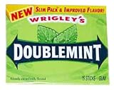 Wrigley's Doublemint Gum Slim Pack 15 ct