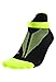 Nike Elite Lightweight No-Show Tab Socks (Black/Volt - 8-9.5)