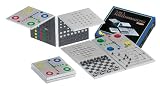 Philos 3106 - Alu Reise-Spielesammlung, magnetisch - Philos-Spiele