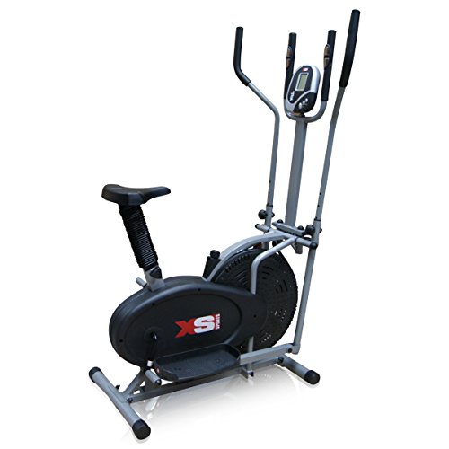 Pro XS Sports 2in1 Elliptical Cross Trainer Exercise Bike