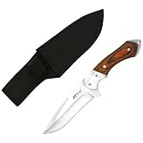 M-Tech Fixed Blade Boot Knife Pakkawood