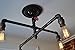 Four Arm Ceiling Light