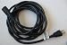 12 foot HP Compaq 163719-002 Computer or tv HIGH GRADE 16 Gauge AC Power Cord - This powers items th