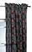 Harley-Davidson Flames 84-by-63-Inch Window Drapery Set