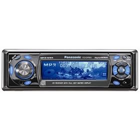 Remanufactured Panasonic 60W x 4 CD Player/Receiver with Radio DSP Dot Matrix Display and MP3/WMA Playback