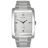 GUESS? Men's 10149G Stainless Steel Diamond Watch