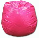 Review BeanBagBlitz.com  / Jumbo Vinyl Bean Bag Chair in Hot Pink