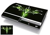 Bundle Monster Vinyl Skins Accessory For Sony Playstation PS3 Game Console  ....