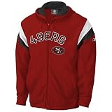 San Francisco 49ers Strong Side Full Zip Hoodie Hooded Sweatshirt