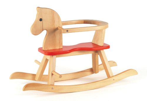 Childrens Toyshop  Toys : Rocking Horse, ecru