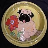 Whimsical Breed Specific Dog Bowls (Size=Large,Breed=Yorkshire Terrier)