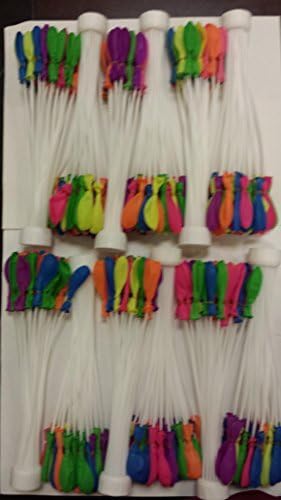 444 Pcs Pre-Tied Colorful Water Balloons