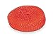 Scrubber, 4"L, 4"W, Plastic Mesh, Red, PK4