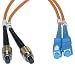 FC / SC, Multimode, Duplex Fiber Optic Cable, 62.5/125, 5 Meter (16.5 ft) FC / SC, Multimode, Duplex Fiber Optic Cable, 62.5/125, 5 Meter (16.5 ft)