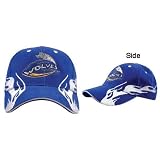 Manchester Wolves - Logo W/ Flames - Blue Hat