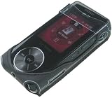 Monaco LG VX8500 / LG Chocolate Rubber Trim Black Case with Swivel Clip