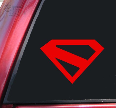  Superman Kingdom Come Vinyl Decal Sticker - Red