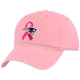 New England Patriot Hats : New England Patriot Ladies Pink Breast Cancer Awareness Adjustable Hat