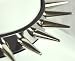 Spike Choker Goth Industrial Punk Rock Black Metal Club