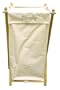 Decorative Living Folding Canvas Laundry Hamper