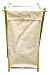 Decorative Living Folding Canvas Laundry Hamper