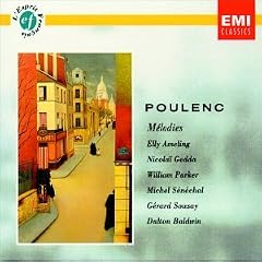 Poulenc - Melodies / Ameling � Gedda � W. Parker � S�n�chal � Souzay � Baldwin