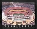 Art Poster Print - FedEx Field - Landover, Maryland (Washington Redskins) - Artist: Mike Smith- Poster Size: 22 X 28