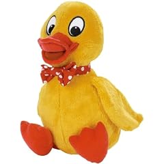HEUNEC 649576 - Sandmann und Freunde, Beanie, Schnatterinchen 15cm