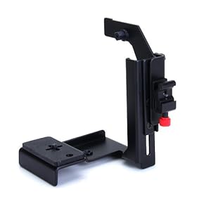 Flash Bracket Rotating Stand for SLR DLSR Camera / Ultra-Compact Flash Rotating Bracket, Supplied with A Positive-Locking Shoe Mount and A 35mm Width Anti-Twist Plate--for Shoe-Type Flash Units