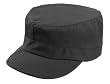 Black Poly / Cotton Twill BDU Patrol Cap