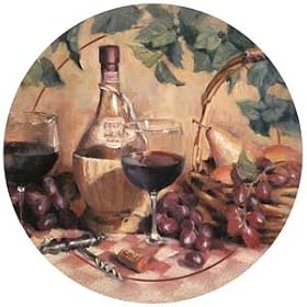 Wine Picnic Sandstone Coasters by Thirstystone by Thirstystone
