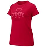 Nike Iowa State Cyclones Ladies Red Large Logo T-shirt