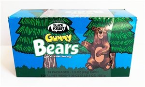 Gummy Bears - The Original Black Forest Gummy Bears - Box of 24 Packages