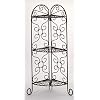 Metal Corner Plant Stand Display Shelves Shelf Unit