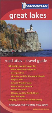 Michelin Great Lakes Road Atlas & Travel Guide (Michelin Great Lakes/Ontario Atlas & Travel Guide)