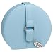 Wolf Designs Kensington Leather Small Round Travel Jewel Case #344824